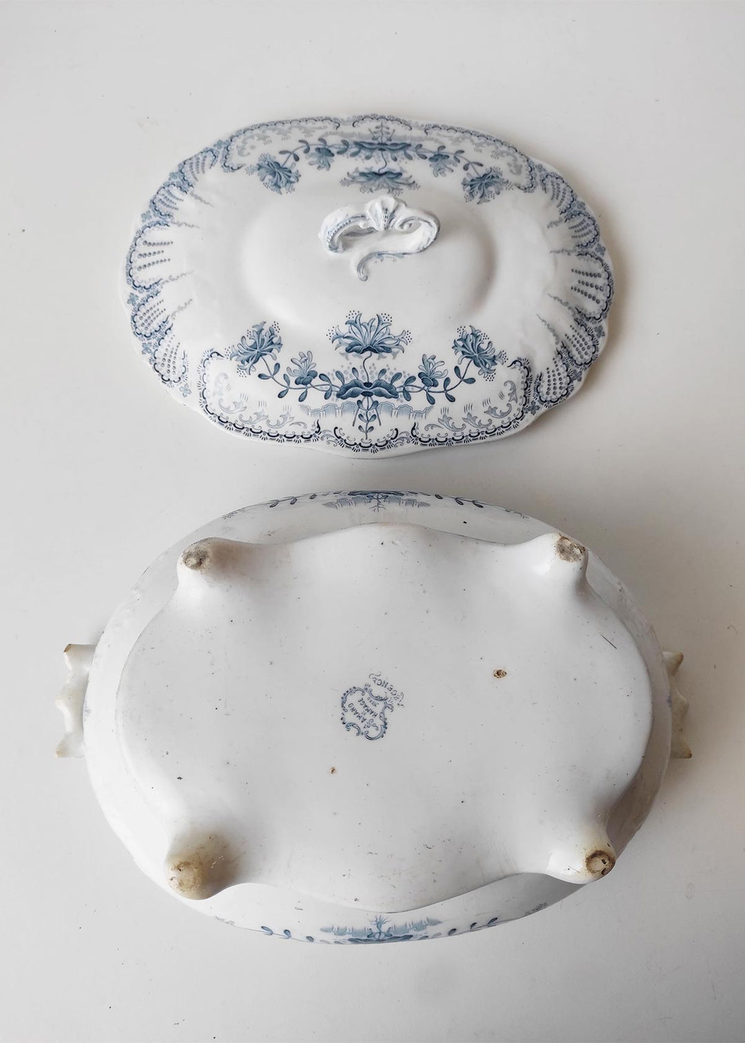 Sopera francesa terre de fer Saint Amand Hamage Nord REGENCE (1896-1910)