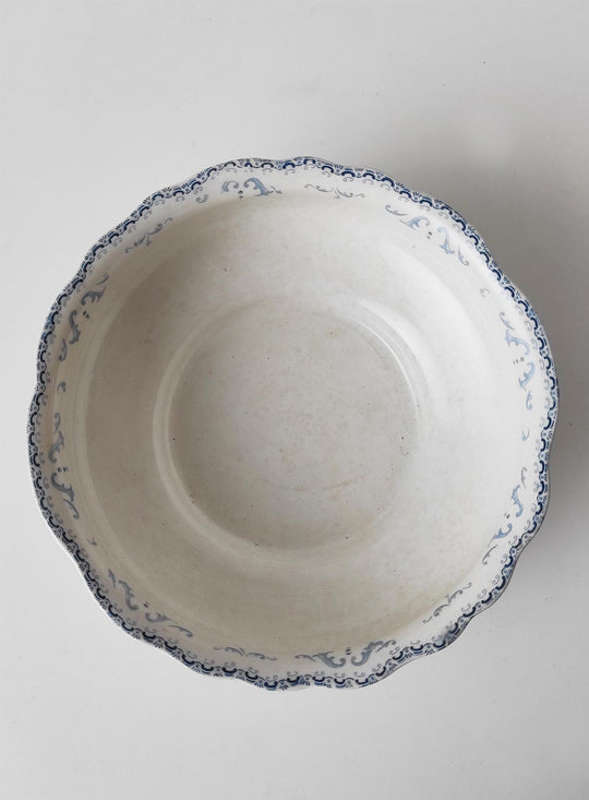 Ensaladera francesa terre de fer Saint Amand Hamage Nord REGENCE (1896-1910)