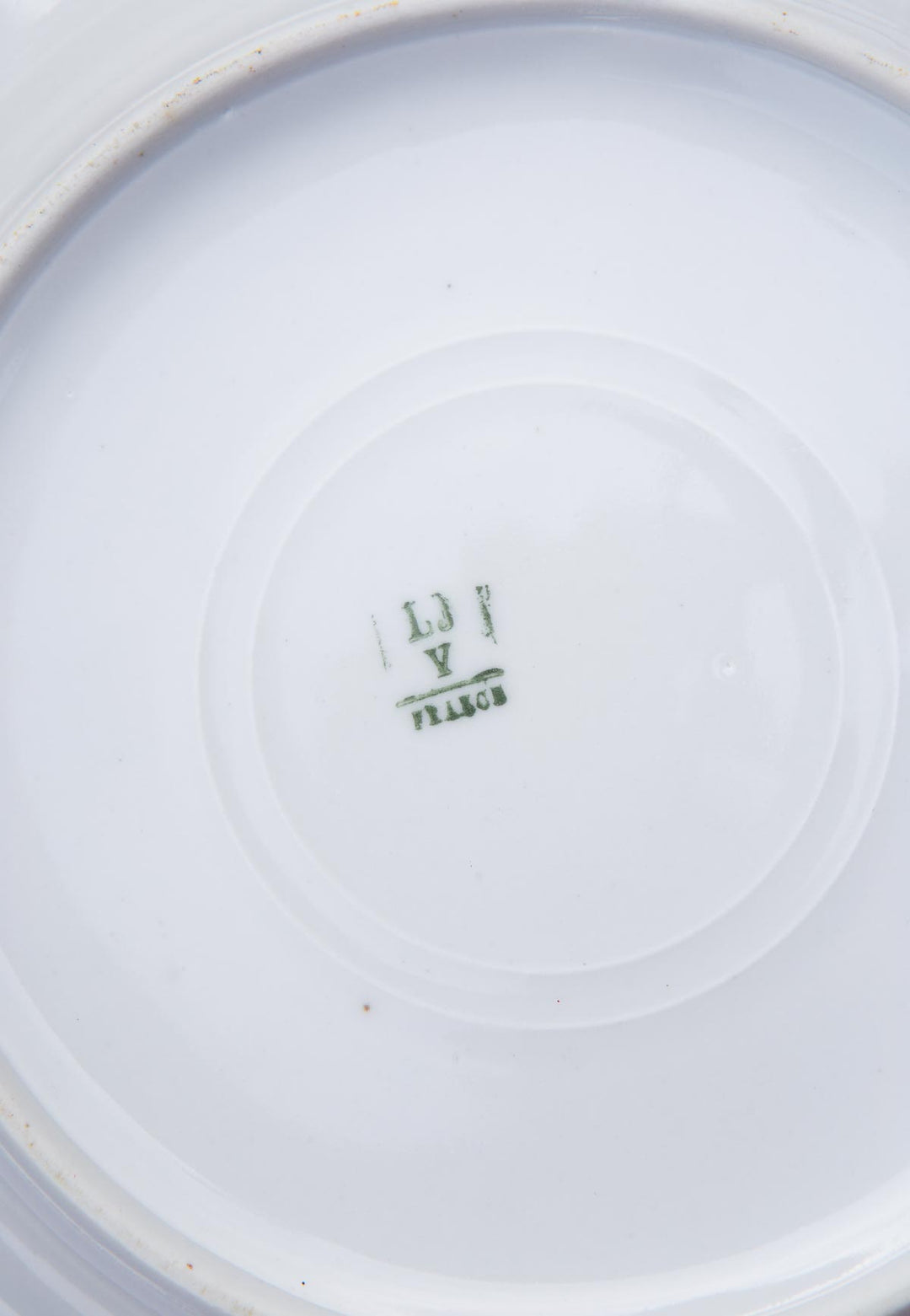 Juego de 16 platos llanos y hondos porcelana Limoges c. 1930s