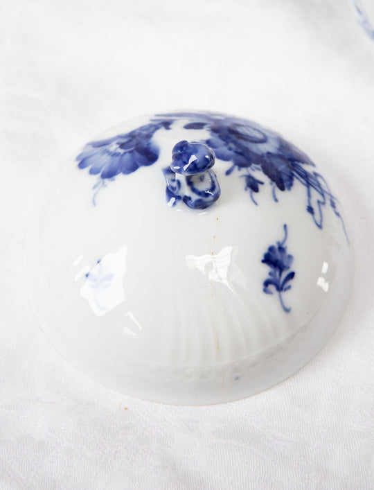Juego de café Royal Copenhagen "Flor azul" "Blå Blomst" (11 SERVICIOS)