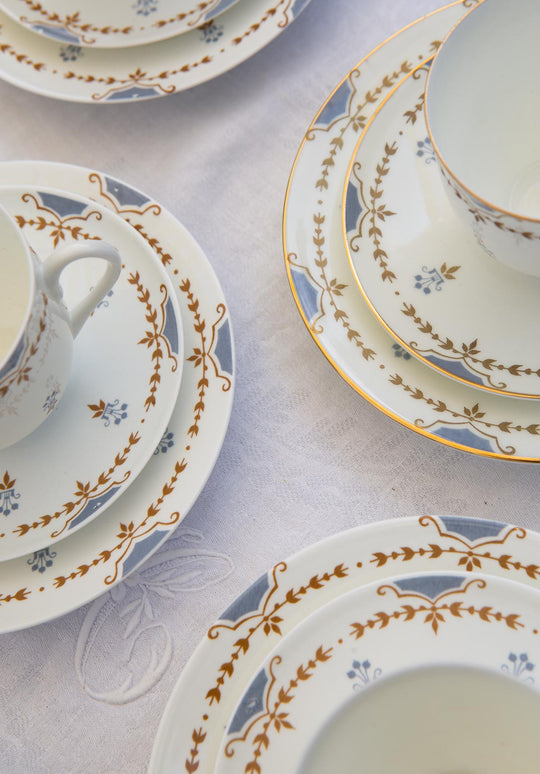 Juego de café porcelana rusa Lomonosov para 7 "Made in URSS" (22 PIEZAS)
