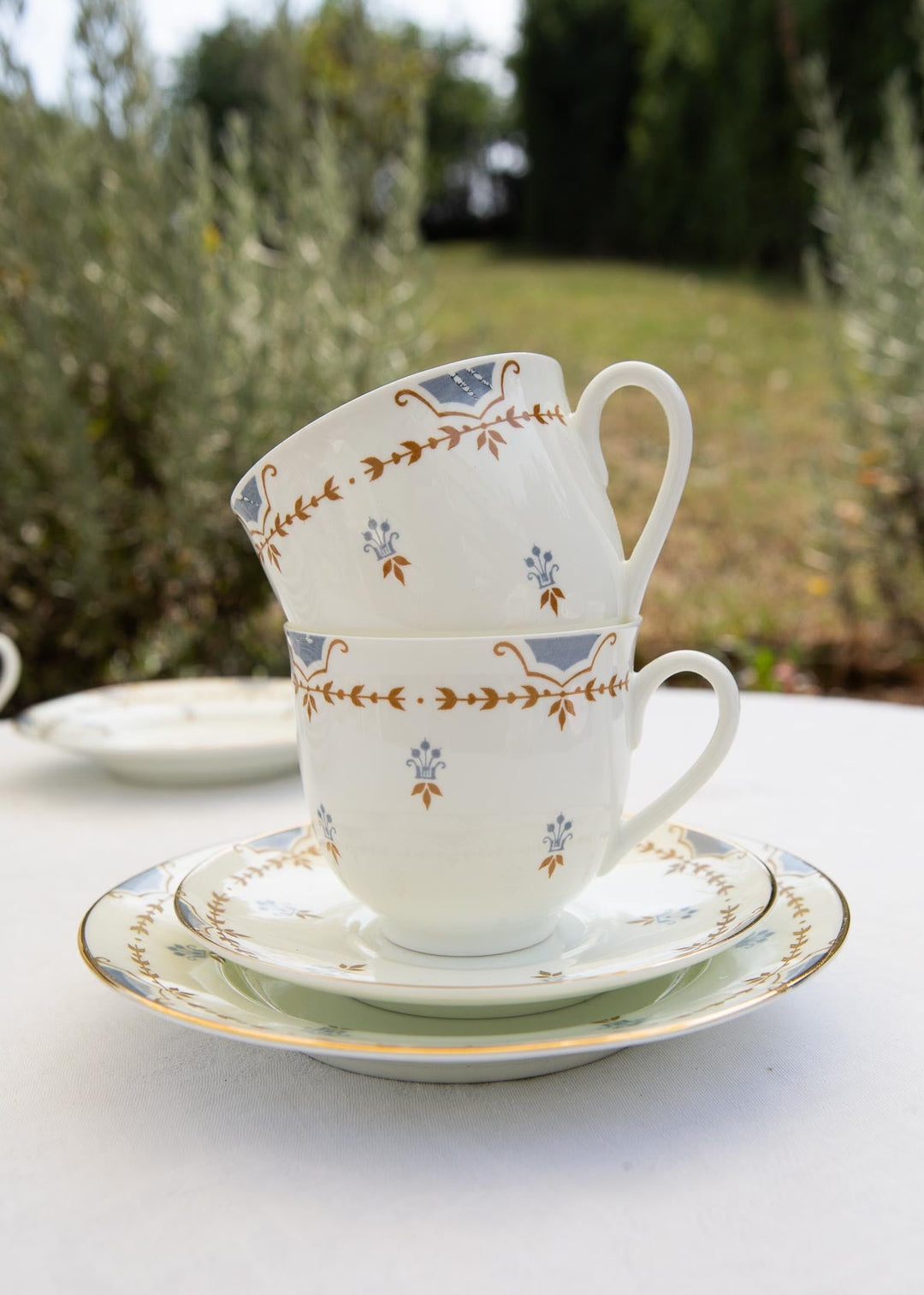 Juego de café porcelana rusa Lomonosov para 7 "Made in URSS" (22 PIEZAS)