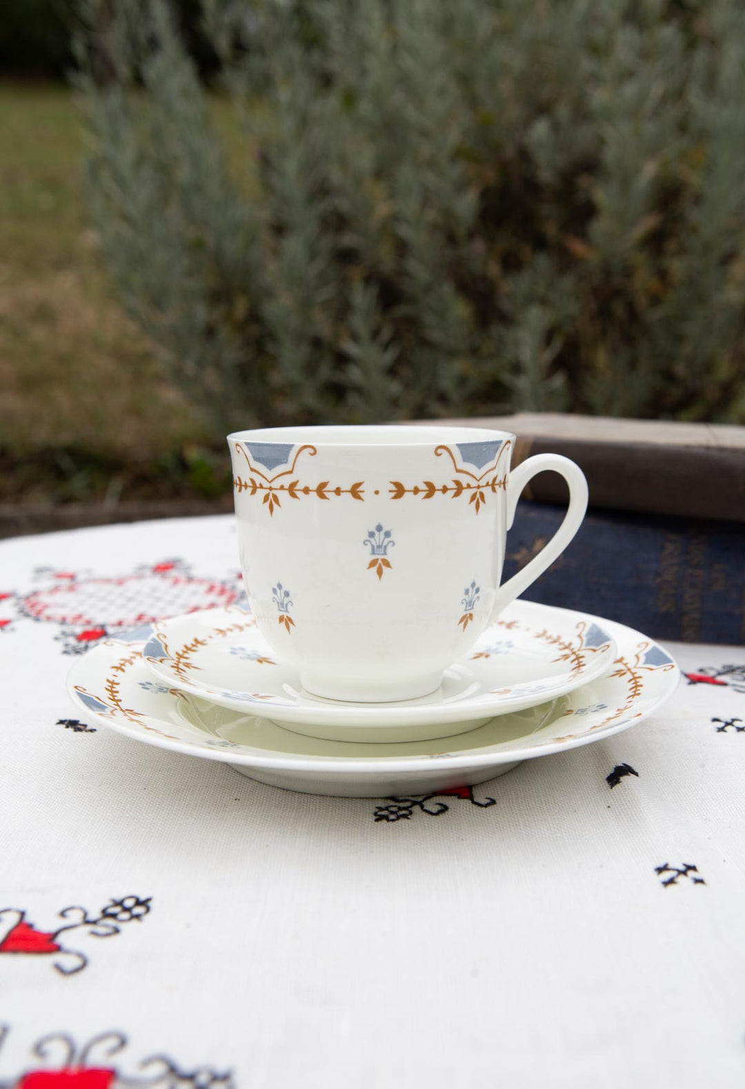 Juego de café porcelana rusa Lomonosov para 7 "Made in URSS" (22 PIEZAS)