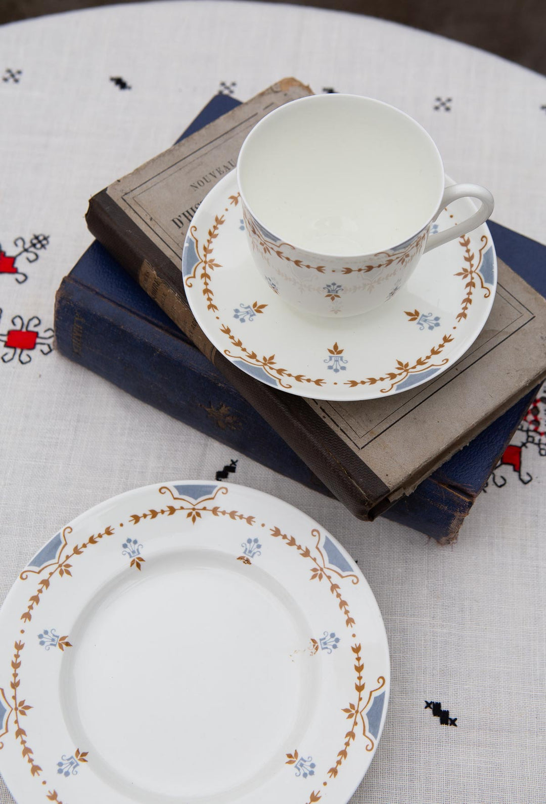 Juego de café porcelana rusa Lomonosov para 7 "Made in URSS" (22 PIEZAS)