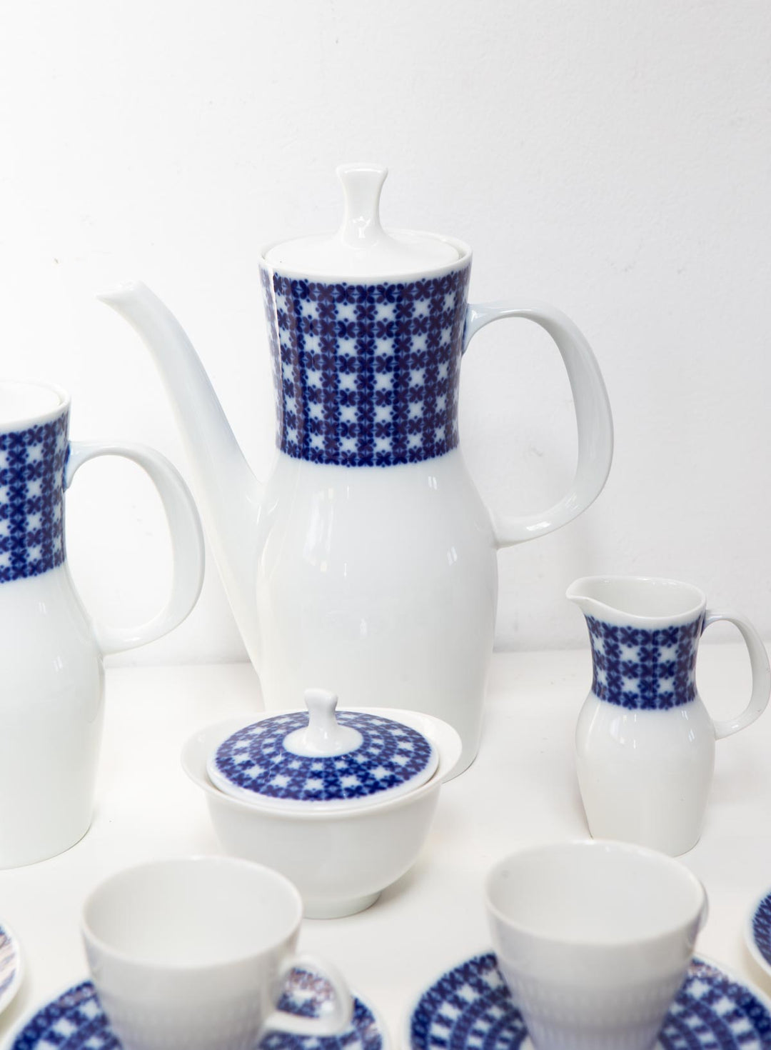 Juego de café PARA 8 porcelana alemana THOMAS c. 1960/70s (20 PIEZAS)
