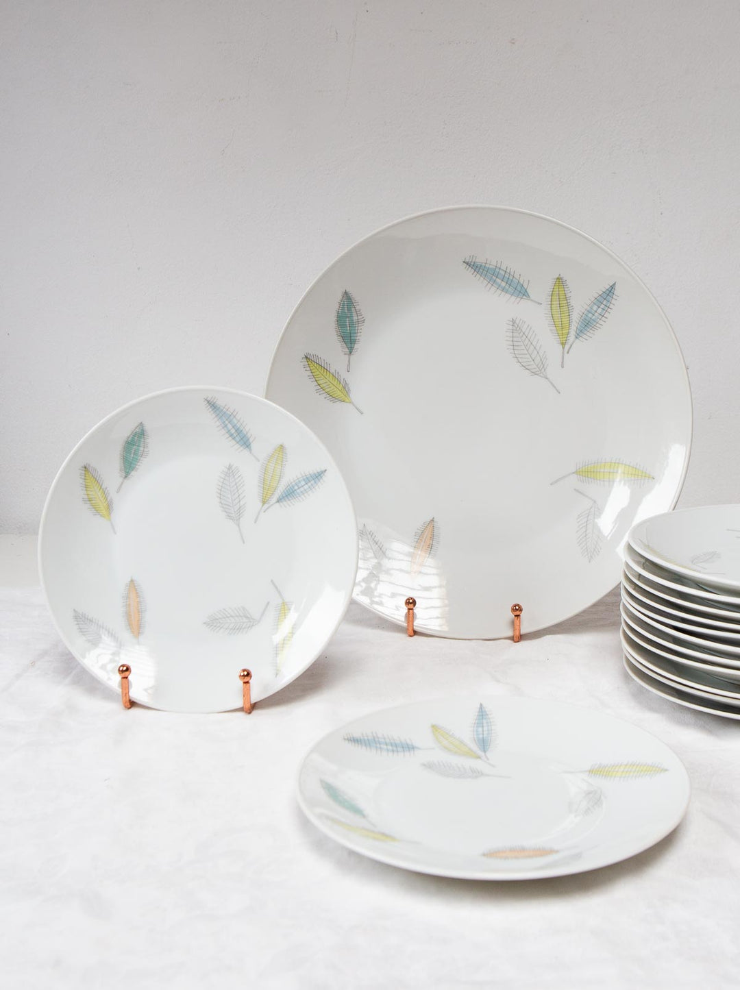 Juego de café y postre porcelana Rosenthal Raymond Loewy Form 2000 para 13, 1954-1978 (43 PIEZAS)