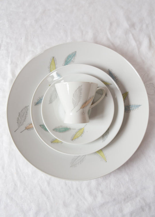 Juego de café y postre porcelana Rosenthal Raymond Loewy Form 2000 para 13, 1954-1978 (43 PIEZAS)