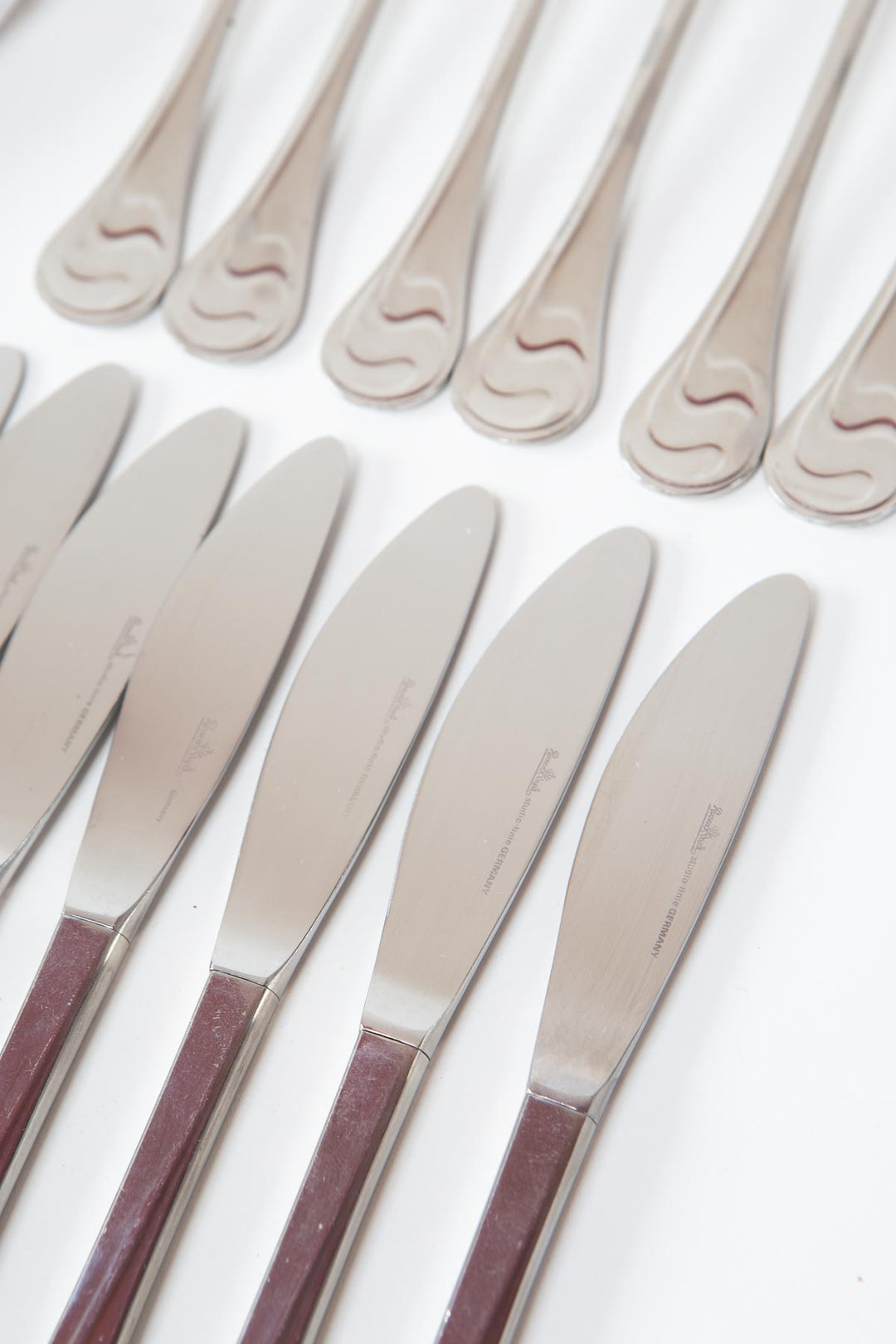 Cubiertos Rosenthal Studio modelo Asymmetria cutlery flatware 