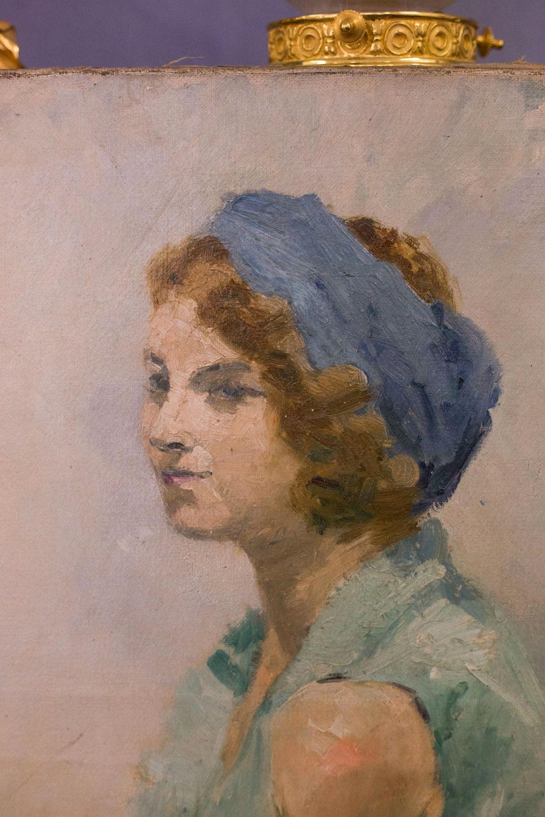 Retrato femenino escuela francesa años 20 (VENDIDO)