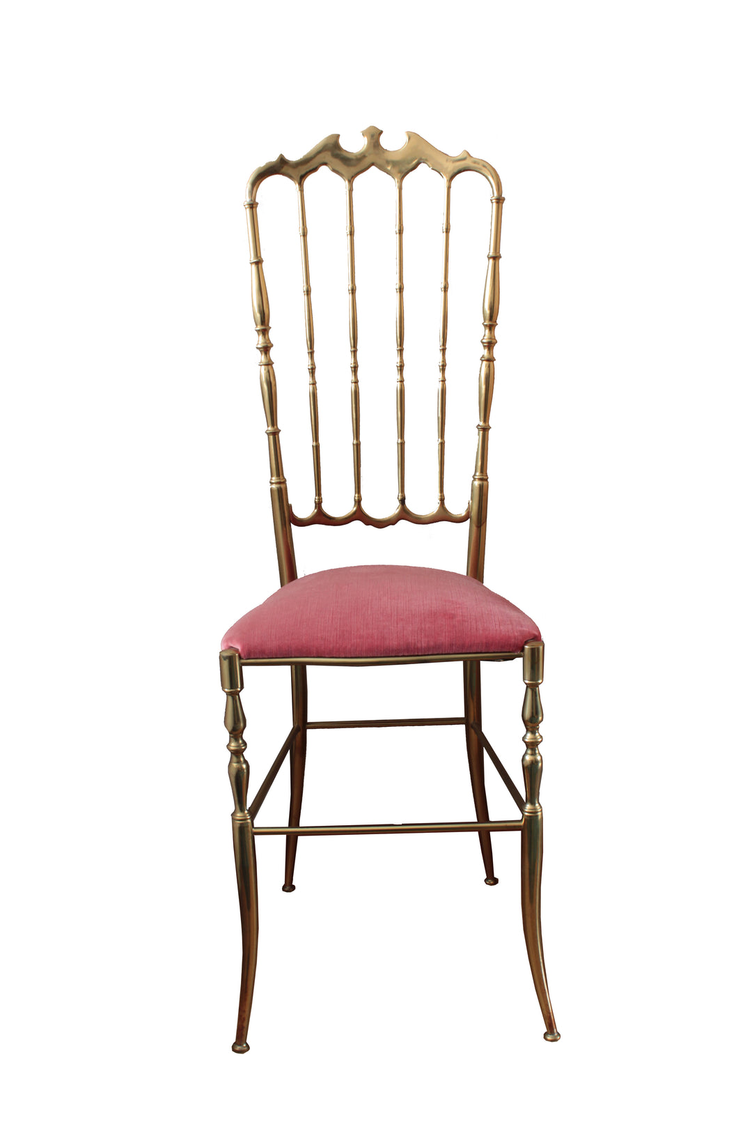 Antiguas sillas de latón macizo años 50 chiavarina (VENDIDO)