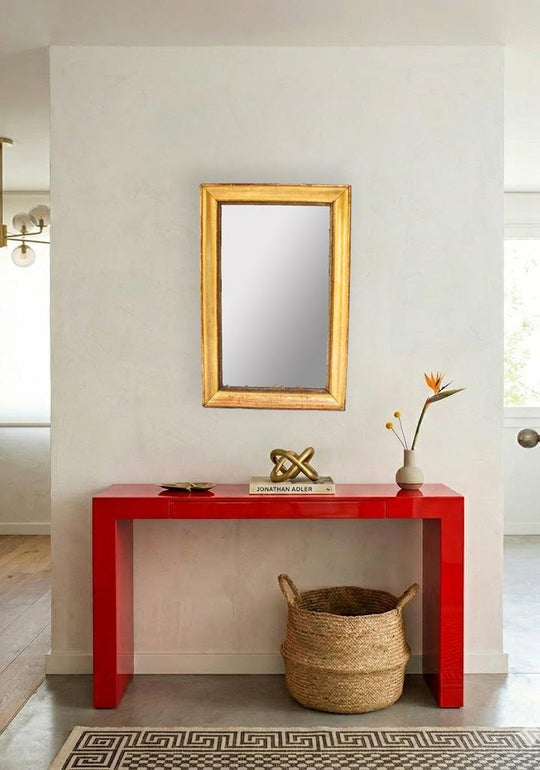 antiguo espejo frances madera dorada s xix