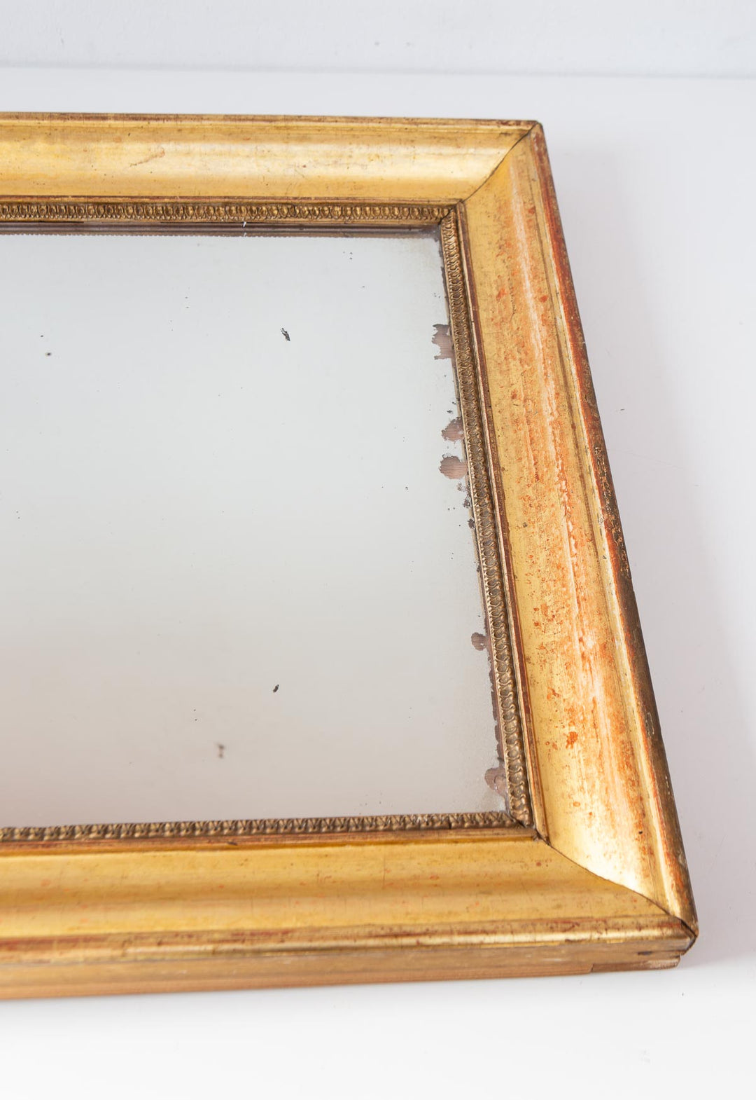 antiguo espejo frances madera dorada s xix