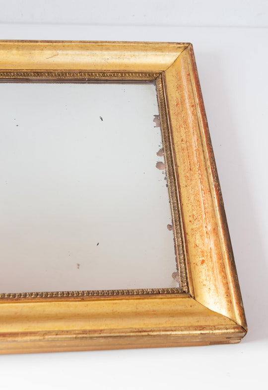 antiguo espejo frances madera dorada s xix