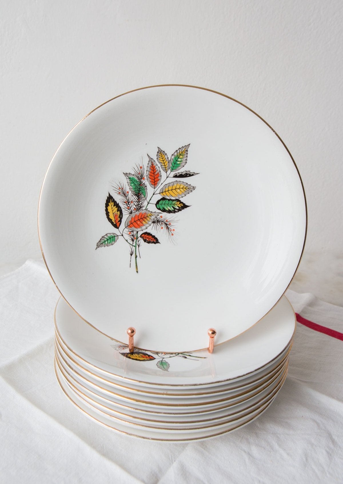 antiguos platos loza francesa digoin sarreguemines french dinner plates