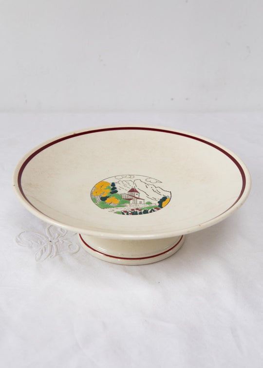 Frutero loza francesa Salins 1960s (22,5 cm)