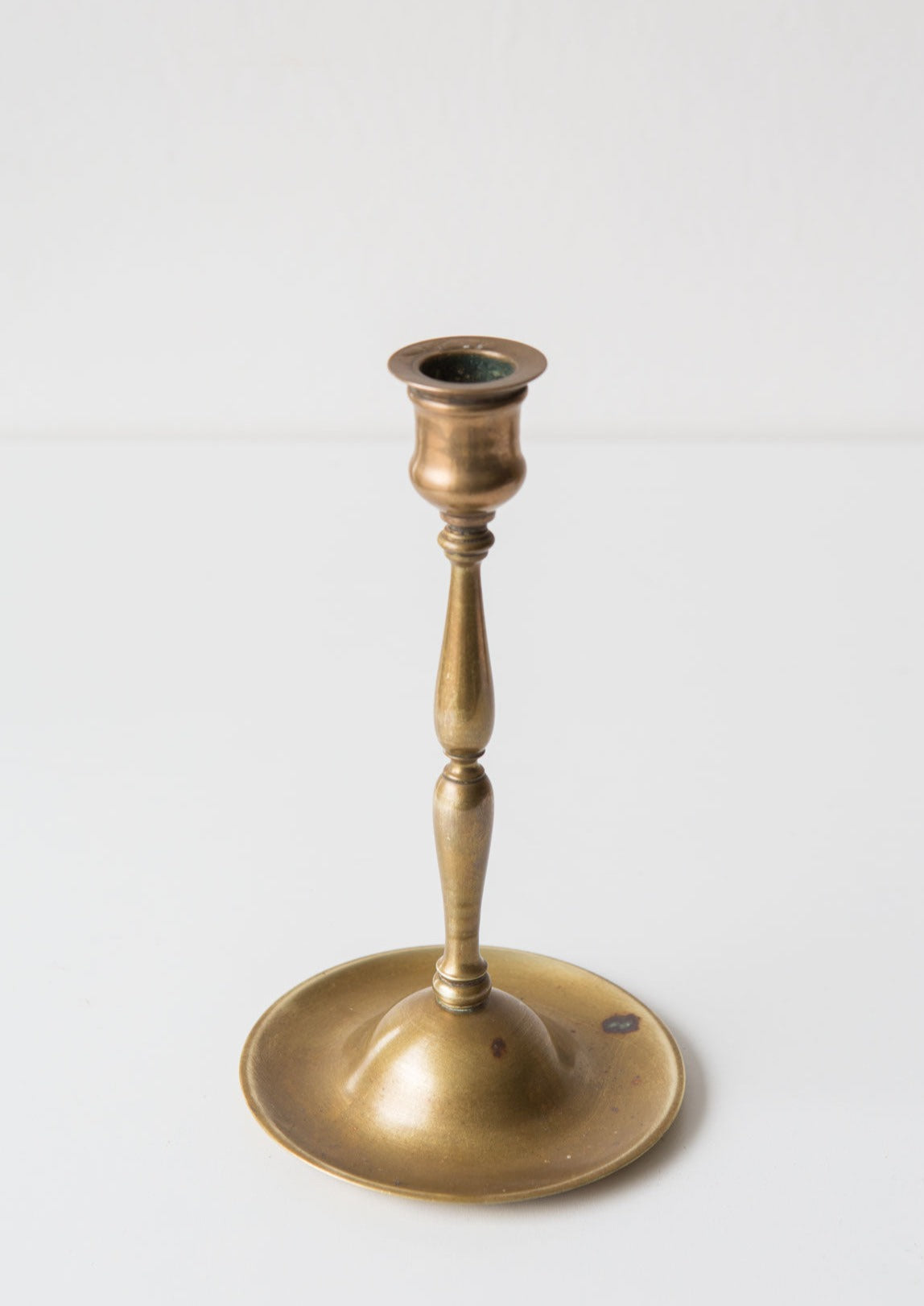 Antiguo candelero francés latón french candlestick