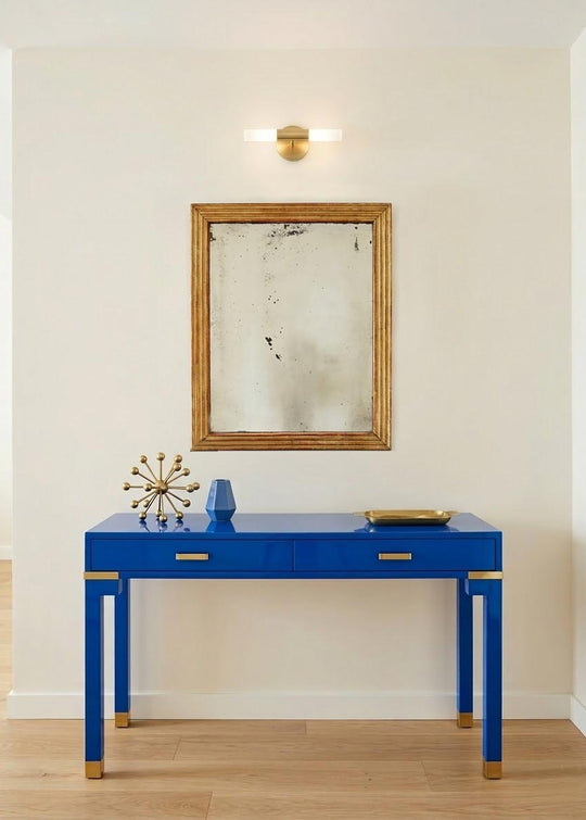 Antiguo espejo francés dorado al mercurio primera mitad s. XIX (73*59 cm)