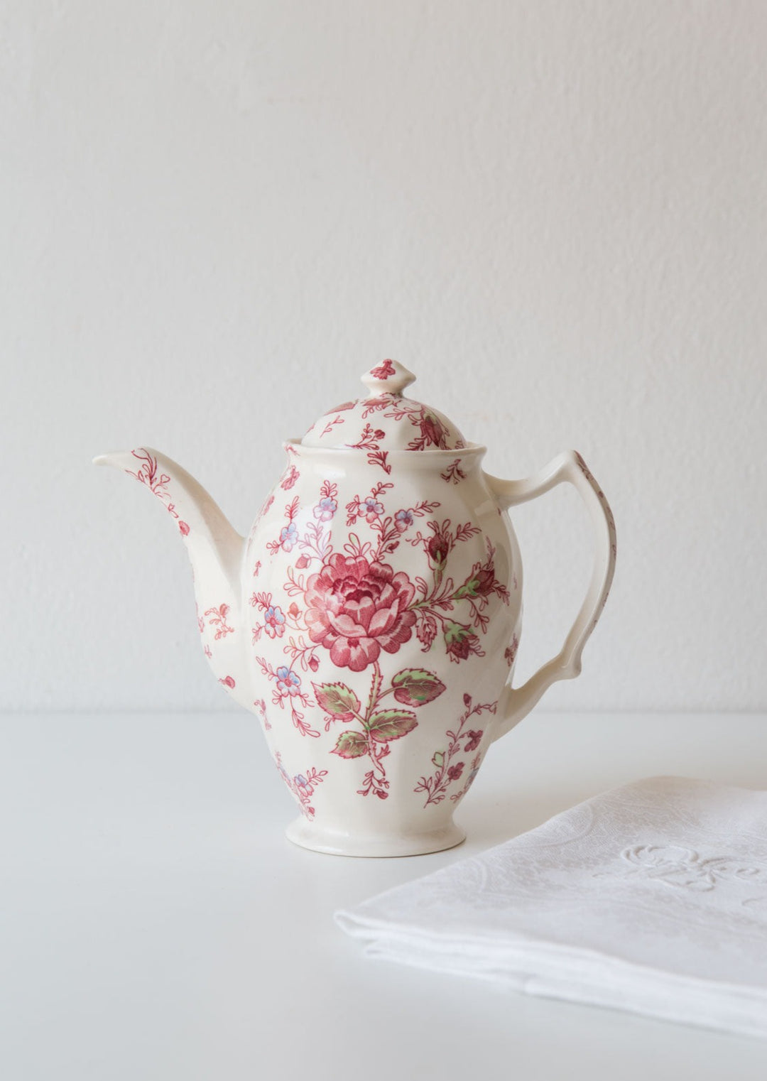 Cafetera inglesa Rose Chintz Johnson Brothers (VENDIDOS)