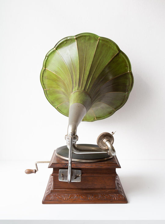 Antiguo gramófono francés aprox. 1910 RADIOPHONE (VENDIDO)