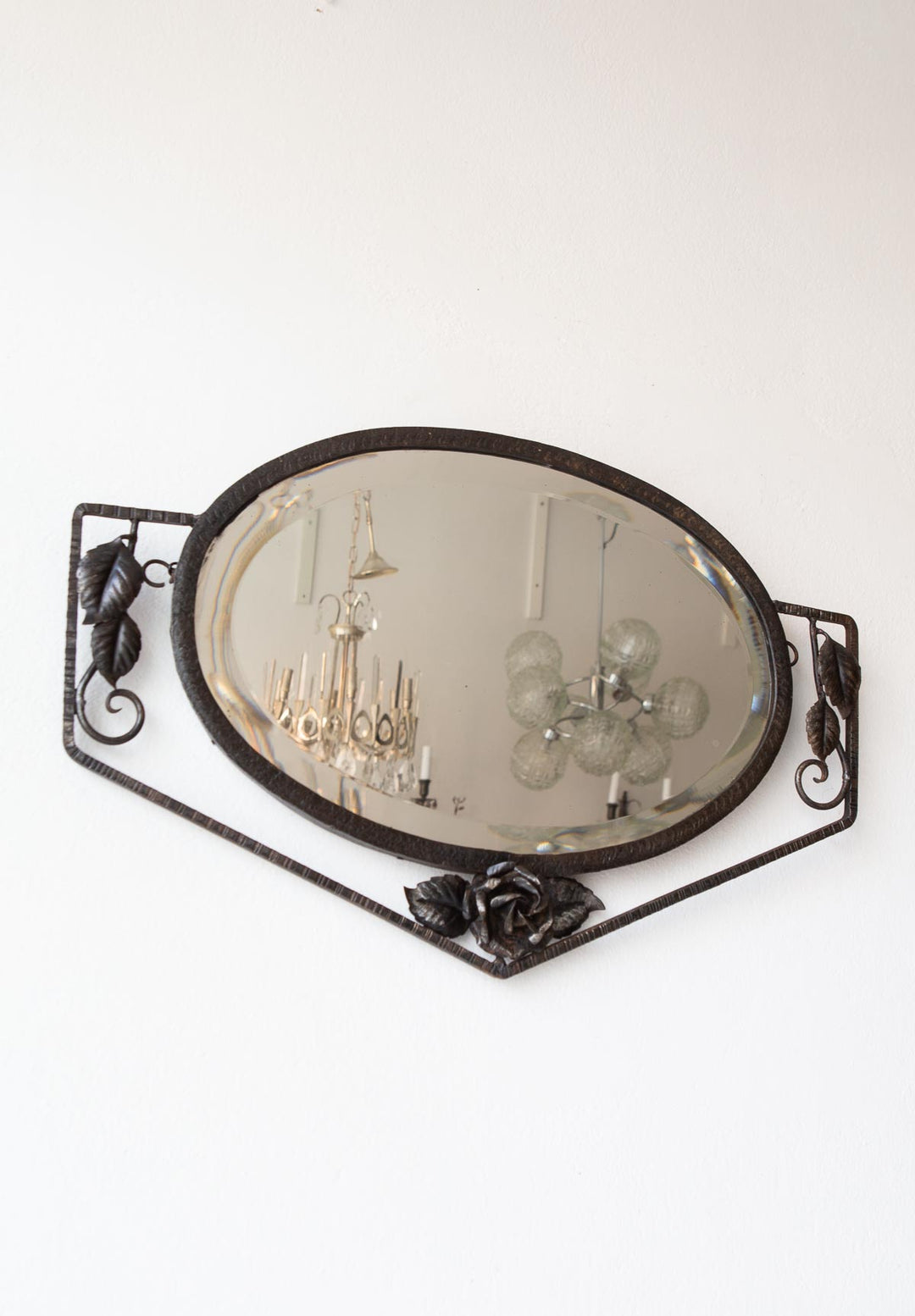 Espejo hierro art decó años 20/30 antique french mirror
