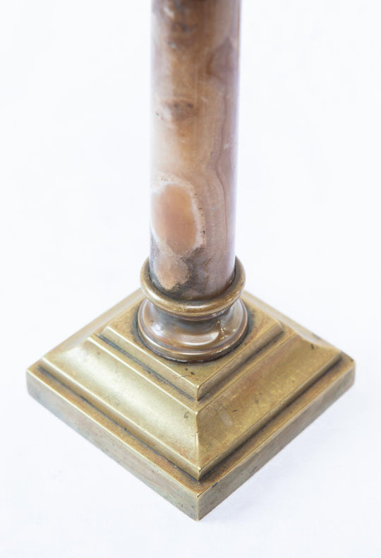 Antigua lámpara de petróleo o queroseno francesa s. XIX (38 cm)