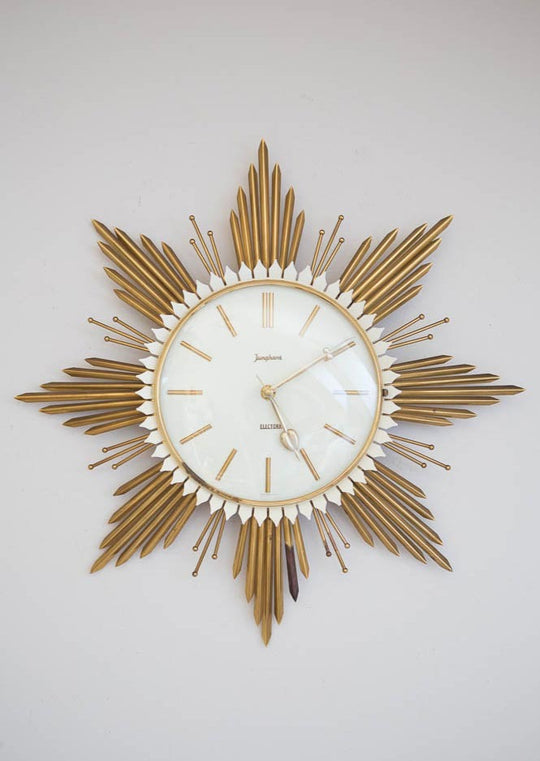 Reloj sol alemán Junghans latón años 50/60 (VENDIDO)