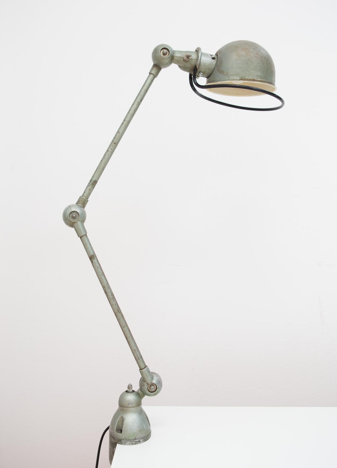 Lámpara industrial Jielde 2 brazos antigua (VENDIDA)
