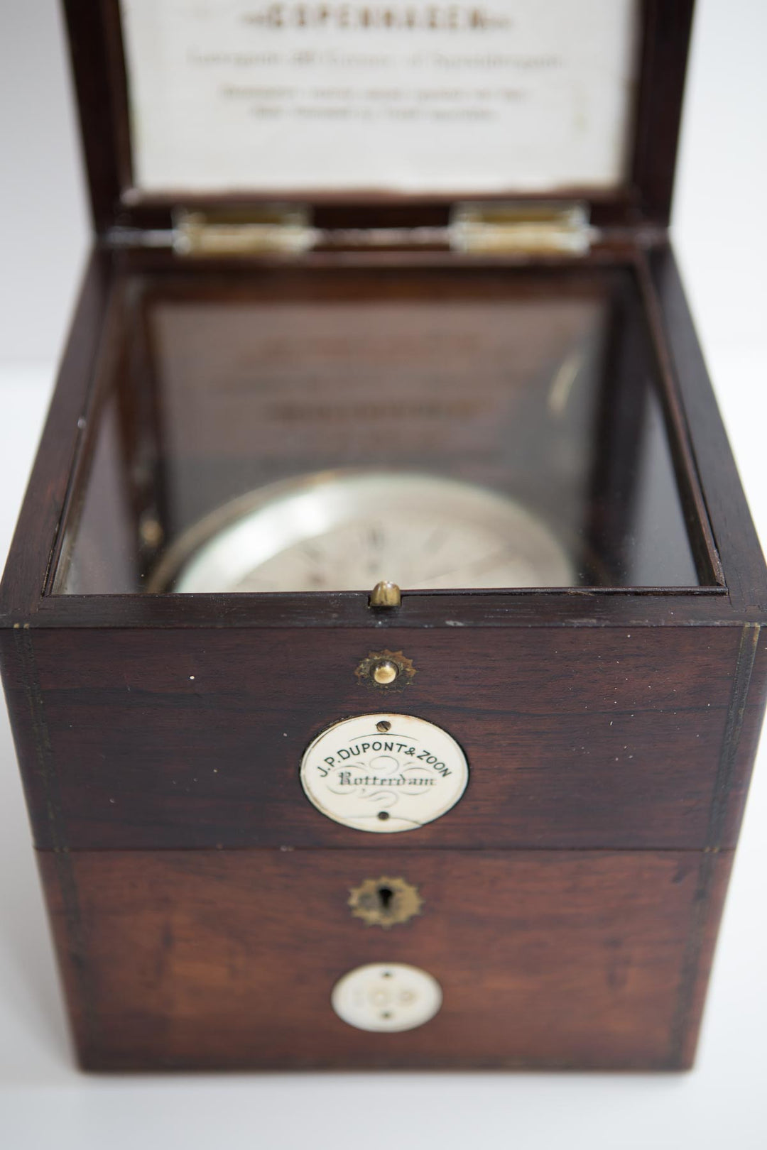 Cronómetro marino del s. XIX - JP Dupont & Zoon (VENDIDO)