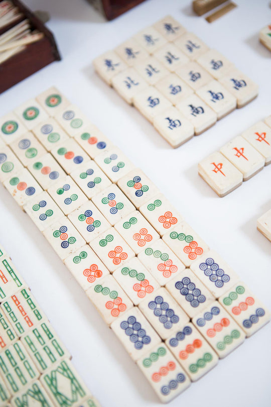 Antiguo juego chino Mah Jong (VENDIDO)