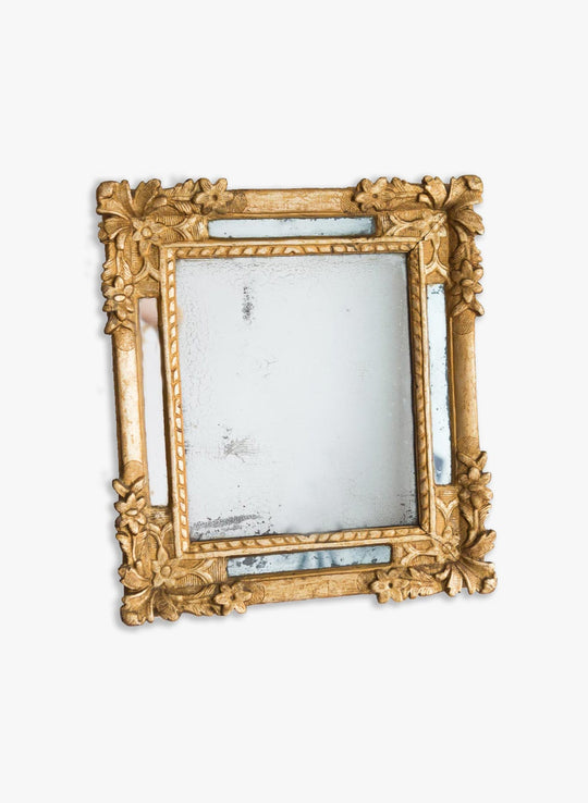 Antiguo espejo francés dorado aprox. 1800 (VENDIDO)