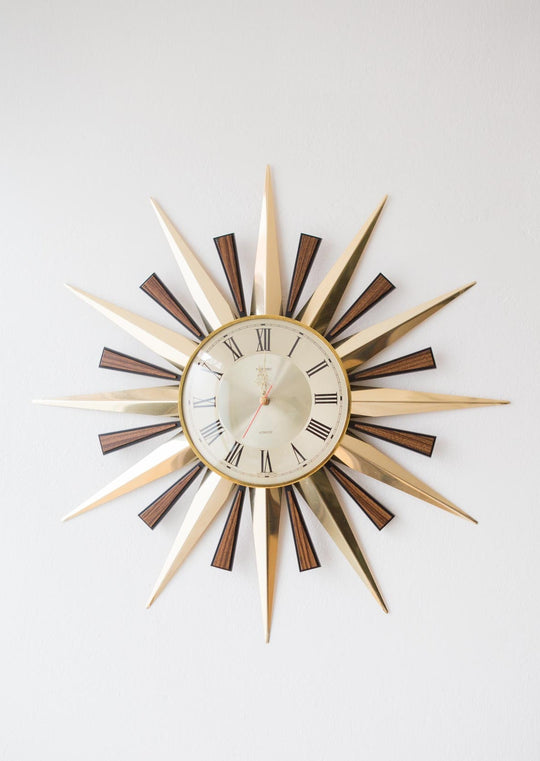 Reloj sol inglés Metamec latón años 60 (VENDIDO)