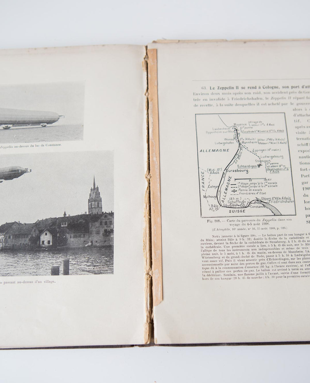 Libro historia de la aviación 1910 L’Épopée Aérienne de L. Marchis (VENDIDO)