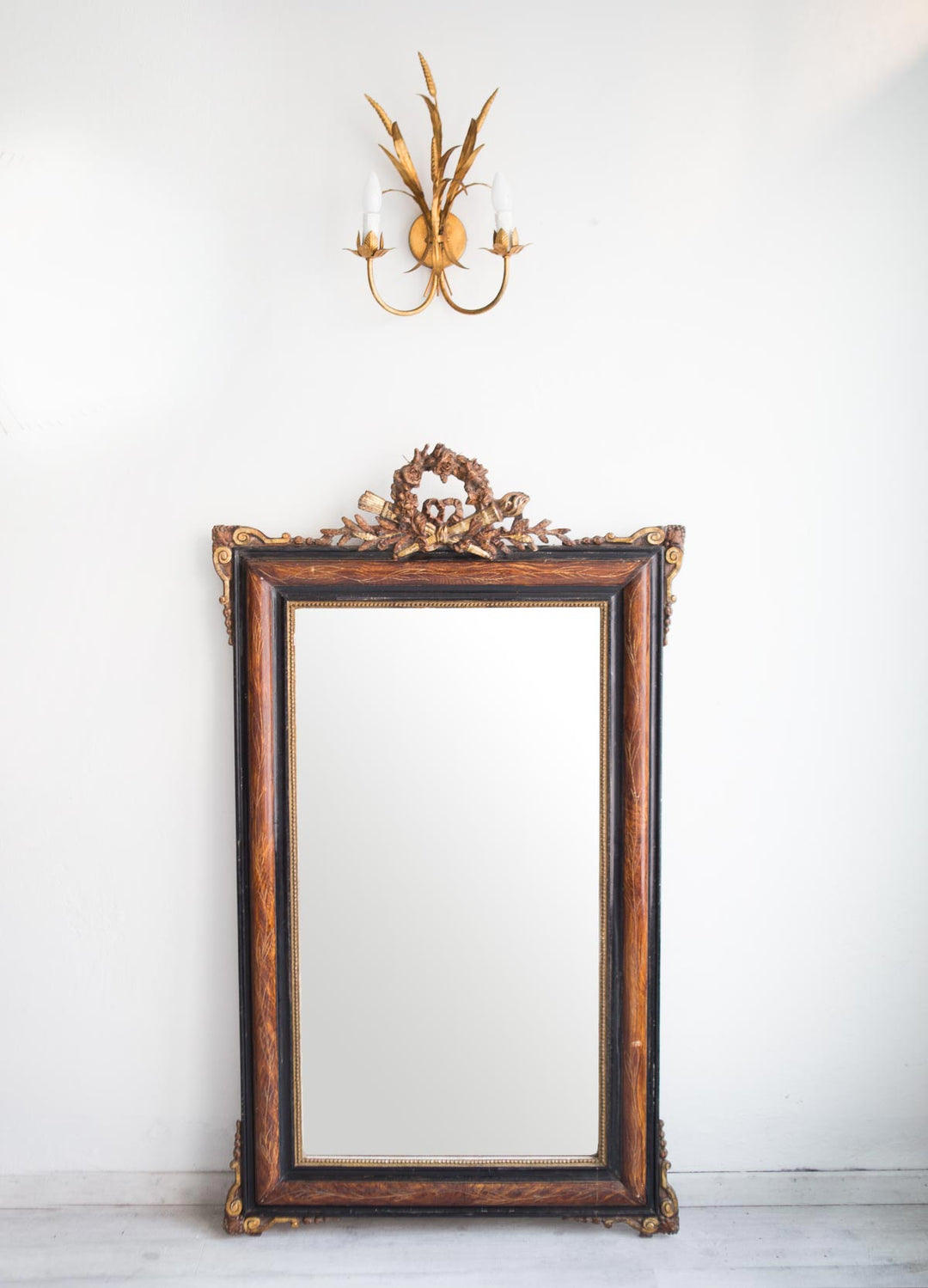 Gran espejo francés Napoleón III s. XIX (VENDIDO)