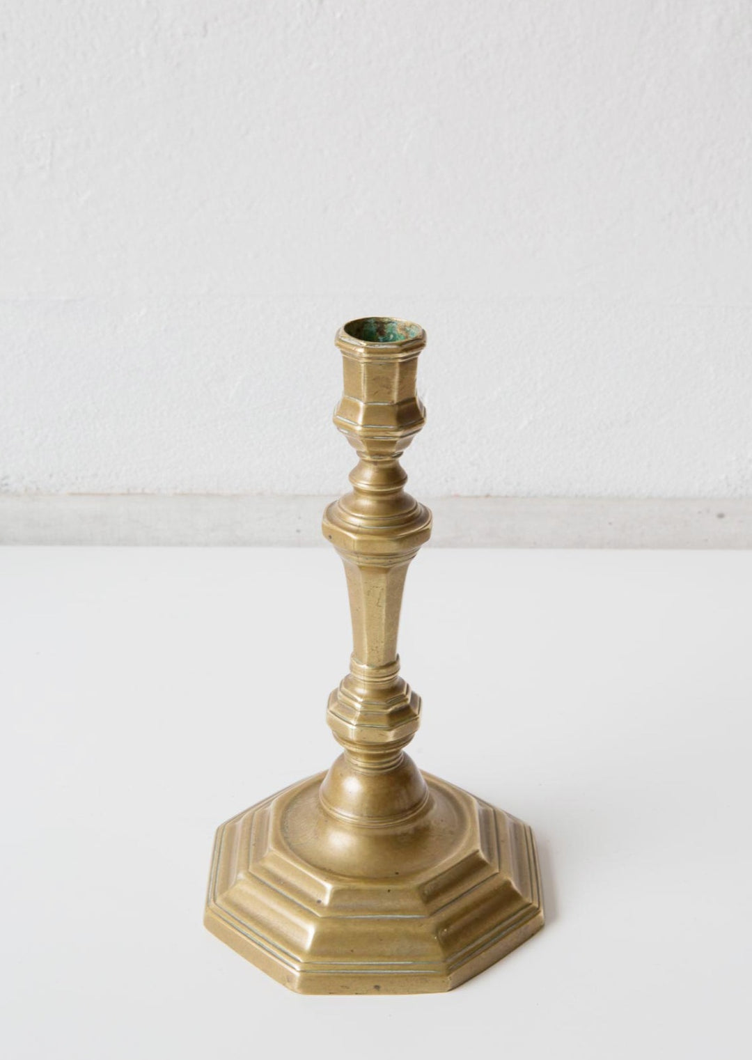Antiguo candelero francés latón french candlestick