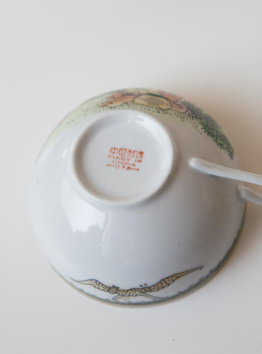 Juego de tazas de antigua porcelana china (VENDIDO)
