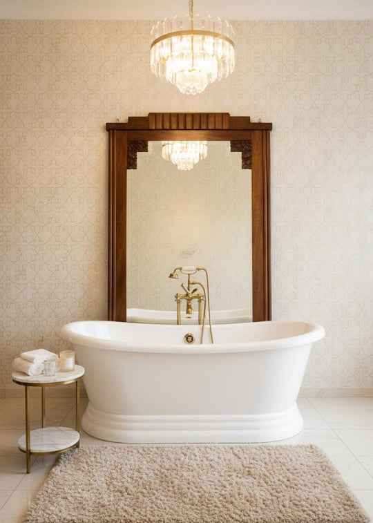 Gran espejo francés art decó años 30/40 (155*105 cm)