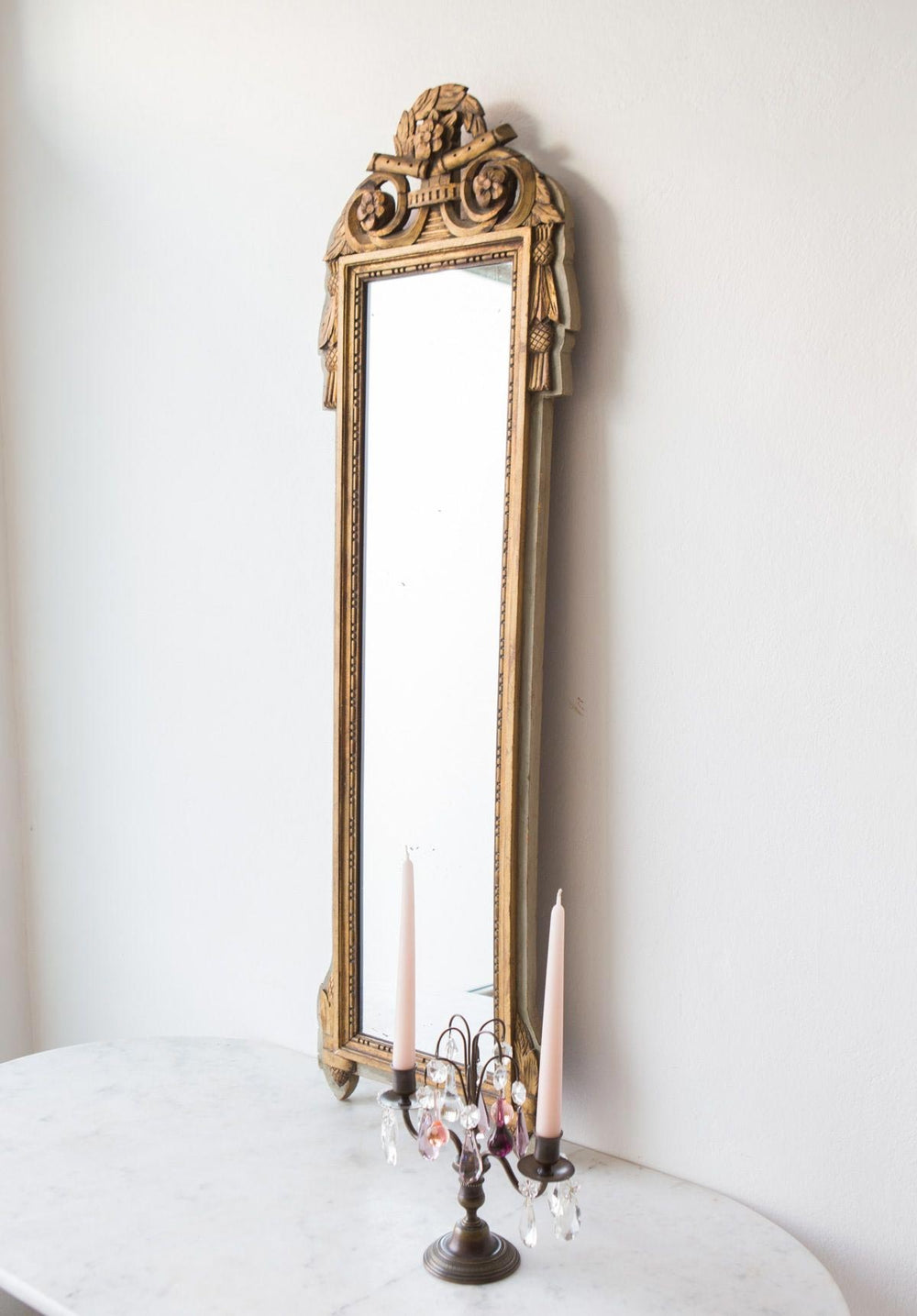 espejo antiguo dorado francés vintage gilded gold mirror 