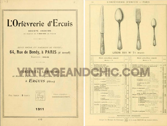 Juego 12 cucharillas ERCUIS LOUIS XVI en estuche original