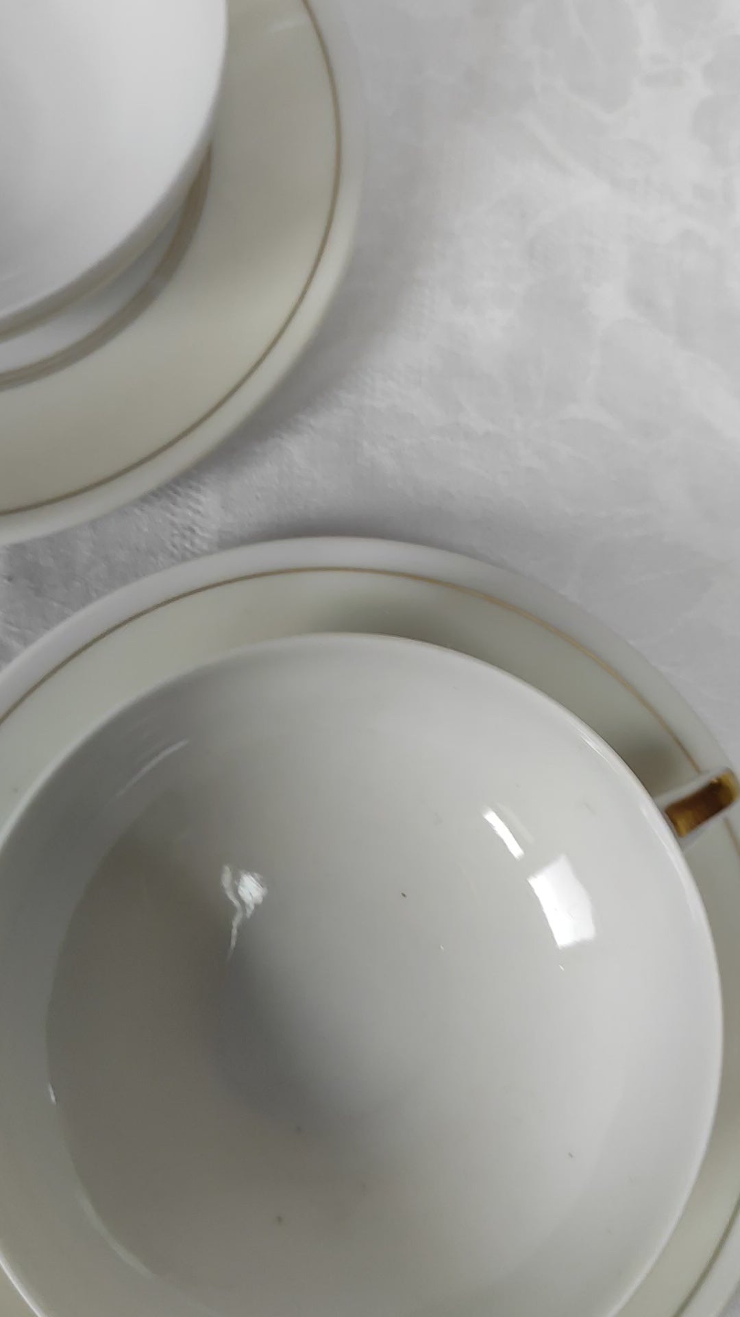 Juego de té PARA 12 porcelana Limoges A. Vignaud (25 PIEZAS)
