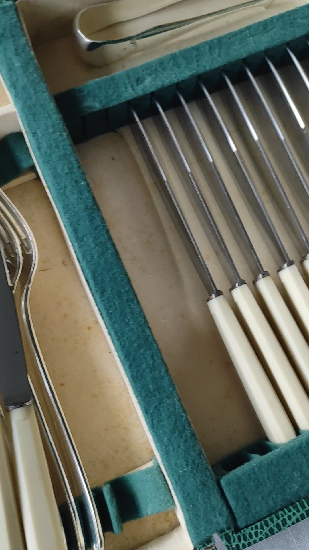 antiguos cubiertos franceses baño plata