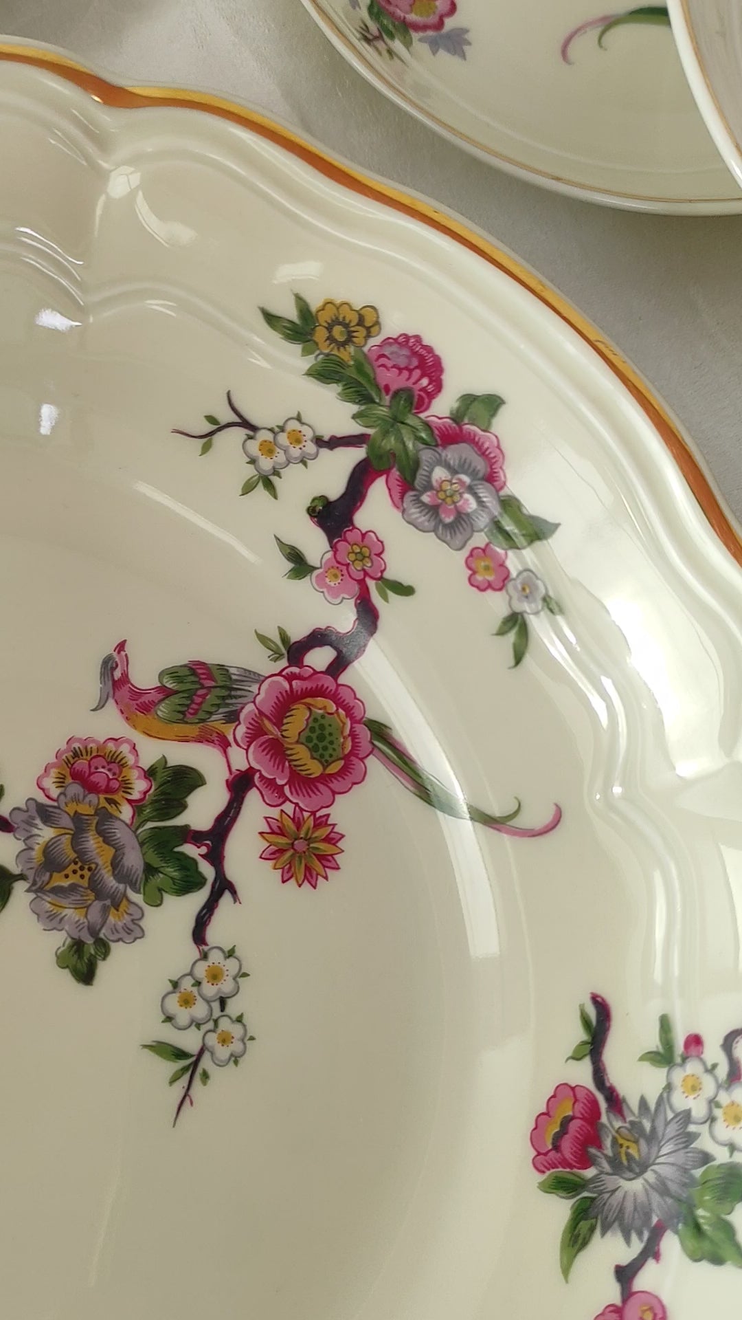 Juego de macedonia postre porcelana Bernardaud Limoges sin estrenar? (13 PIEZAS)