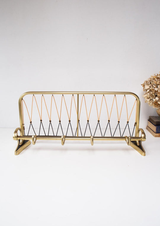 perchero pared metal con estante vintage wall coat rack